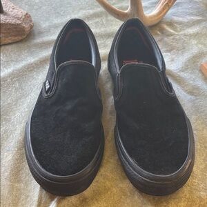 Vans Black Slip-On Men's Shoes